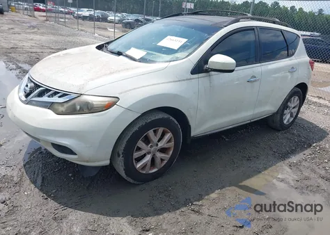 2011 Nissan Murano Sl from USA, damaged, VIN JN8AZ1MU0BW068543